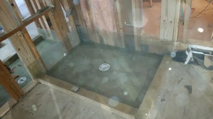 Fiberglass waterproofing project in Austin, Texas by Lamberth Waterproof Systems