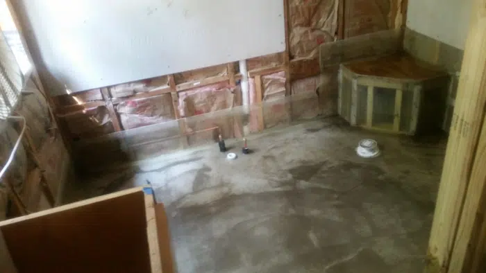 Fiberglass waterproofing project in Austin, Texas by Lamberth Waterproof Systems