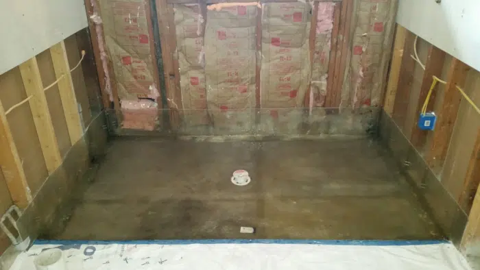 Fiberglass waterproofing project in Austin, Texas by Lamberth Waterproof Systems
