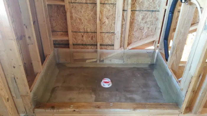 Fiberglass waterproofing project in Austin, Texas by Lamberth Waterproof Systems