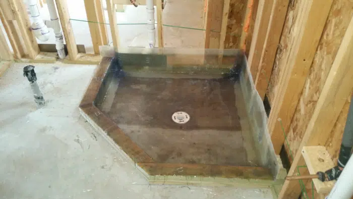 Fiberglass waterproofing project in Austin, Texas by Lamberth Waterproof Systems