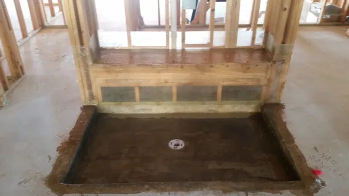 Fiberglass waterproofing project in Austin, Texas by Lamberth Waterproof Systems