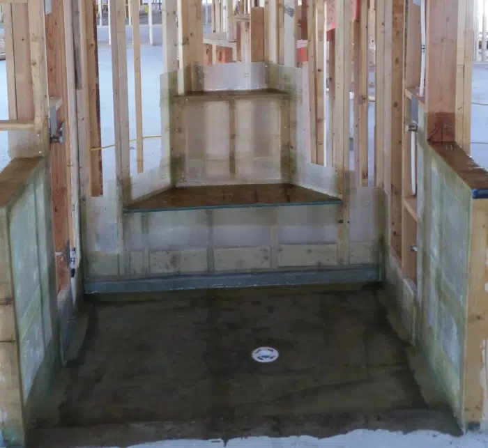 Fiberglass waterproofing project in Austin, Texas by Lamberth Waterproof Systems
